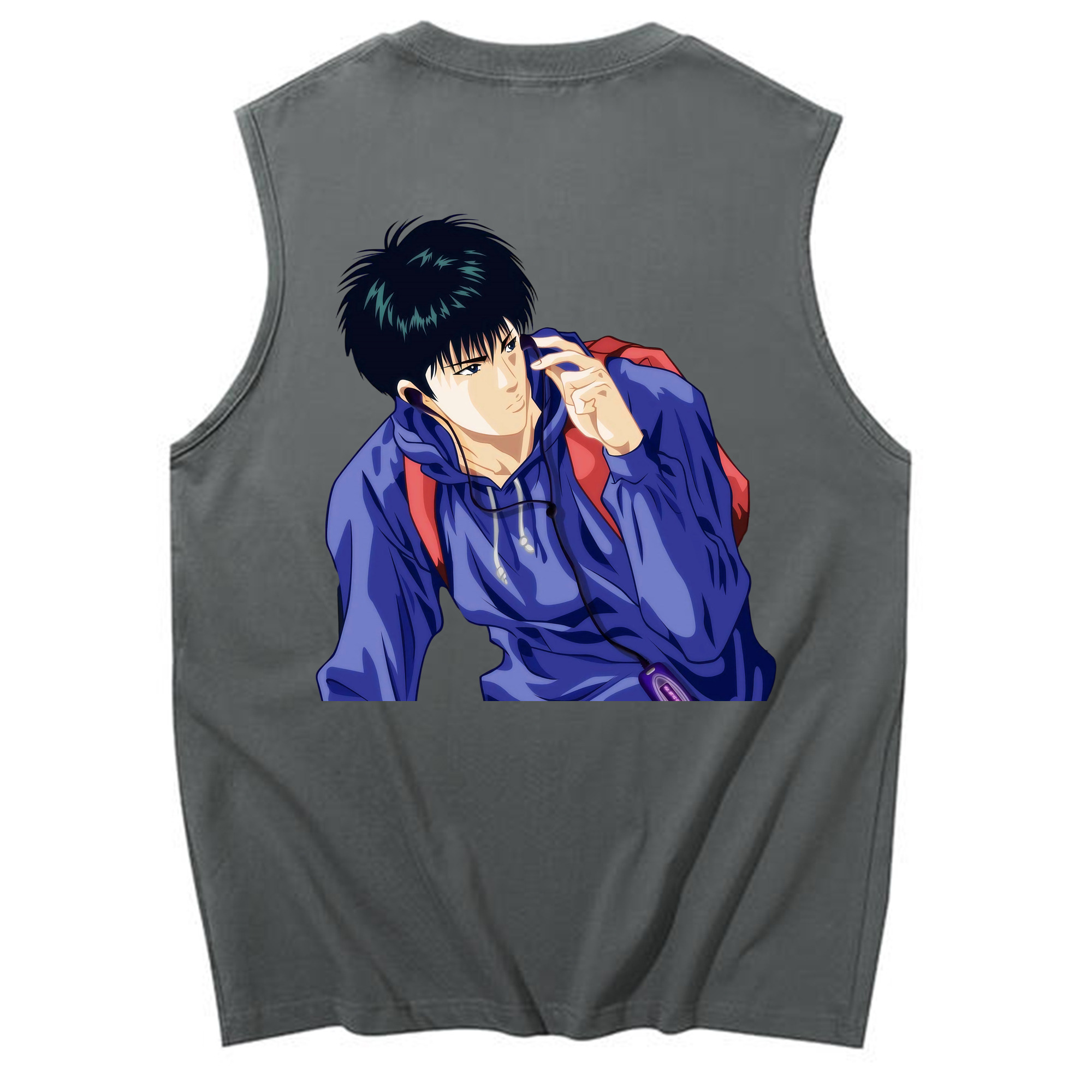（画像用） SLAM DUNK／スラムダンク コットン100％タンクトップ（背面プリント）